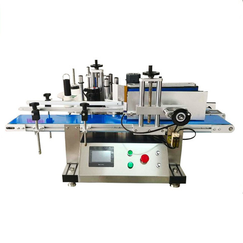 Automātiska servomotora pudeles lineāra rotējoša OPP karsta kausējuma līmes uzlīmju marķēšanas mašīna / BOPP uzlīmju marķēšanas mašīna 
