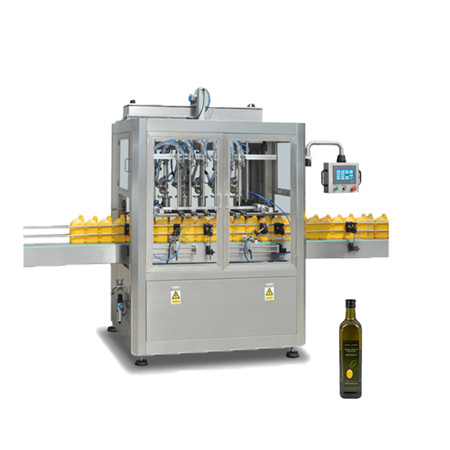 Augstas kvalitātes automatizēta uzpildes līmējošā pildījuma pudeles līmes pildīšanas un iepakošanas mašīna 