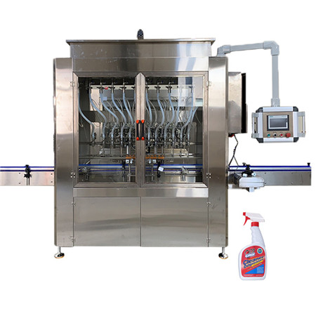 Automātiska dzeramā augļu sulas pagatavošanas pudeļu pildīšanas mašīna / ražošanas līnijas aizklāšana / maisīšanas iekārta 