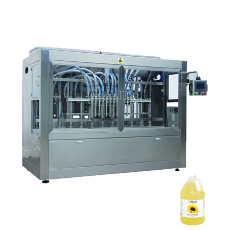 Automātiskā šķidruma iepildīšanas iekārta pudeļu vāciņu mašīna 30-40 pudeles / min 10-500 ml