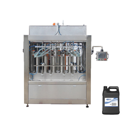 Automātiska PLC kontrolēta servo virzuļa tipa šķidruma pudeles eļļas uzpildes mašīnas uzpildes mašīna ar ISO sertifikātu iepakošanas mašīnai 
