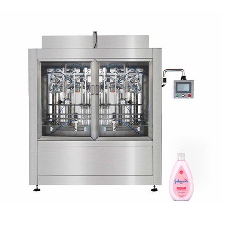 Automātiska medus šampūnu mazgāšanas līdzekļa kosmētikas pildīšanas pudeļu aizbāžņa iesaiņošanas mašīna 